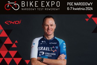 Chris Froome gościem EKOÏ i BIKE EXPO Narodowy Test Rowerowy 2024
