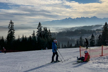 Kotelnica Białczańska grudniowy weekend na nartach