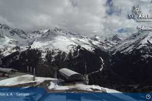 Kamera St. Anton am Arlberg  Gampen (LIVE Stream)