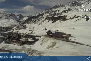 Kamera St. Anton am Arlberg  St. Christoph (LIVE Stream)