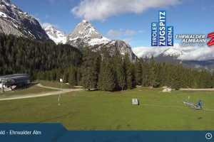Kamera Tiroler Zugspitzbahn  Ehrwalder Alm (LIVE Stream)