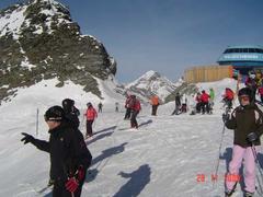 Górna stacja wyciągu Eisjoch