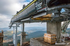 Czarna Góra Resort - budowa nowej 6-os kolei firmy Leitner