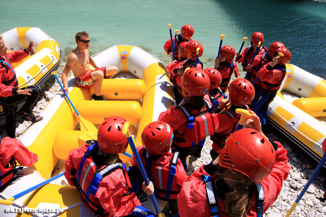 Galeria: Słowenia 2011 - rafting