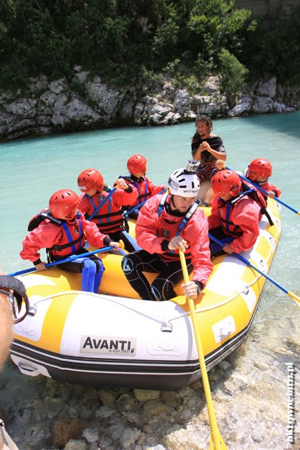 Galeria: Słowenia 2011 - rafting