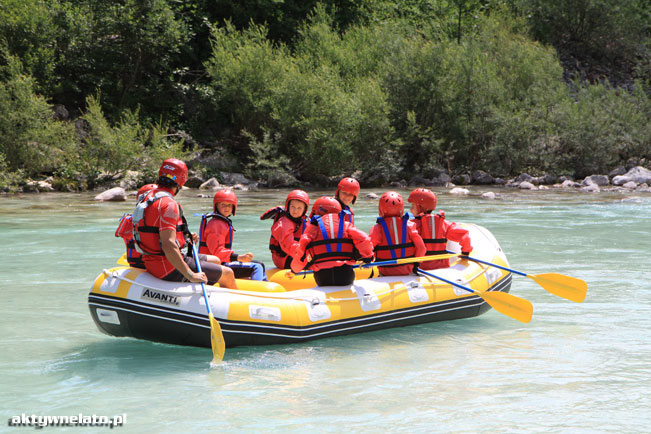 Galeria: Słowenia 2011 - rafting