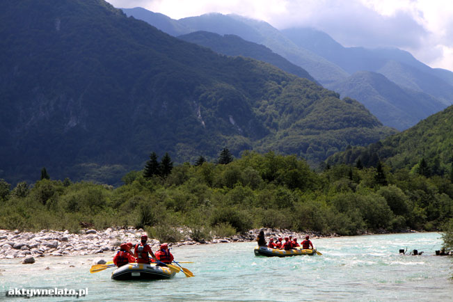 Galeria: Słowenia 2011 - rafting