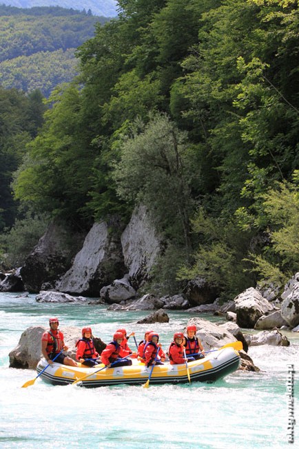 Galeria: Słowenia 2011 - rafting