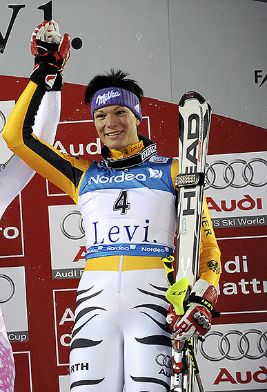 Galeria: Miller, Riesch i Zahrobska w Levi