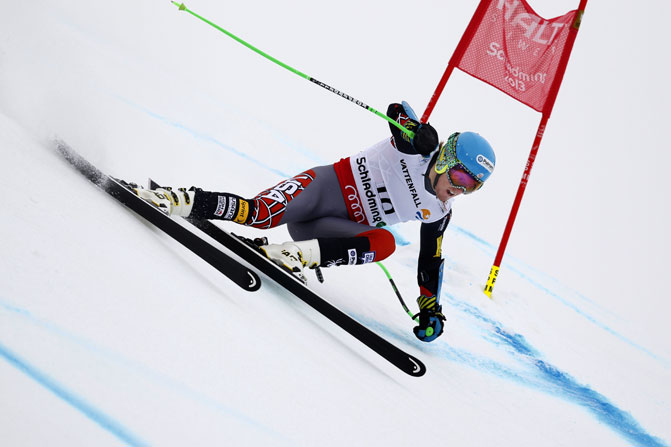 Galeria: Ted Ligety SG w Schladming 2013