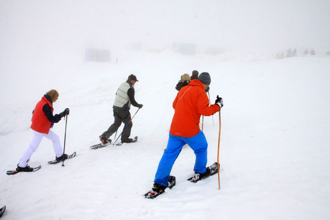 Galeria: Polskie Dni 2010 - spacer na rakietach śnieżnych