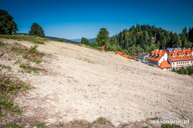 Galeria: Pilsko, Korbielów budowa krzesła 7.09.3012