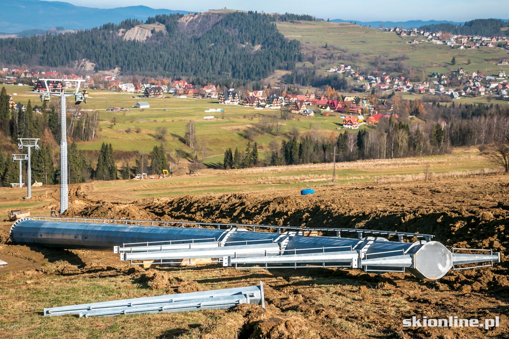 Galeria: Rusiń-Ski - budowa nowej kolei i trasy