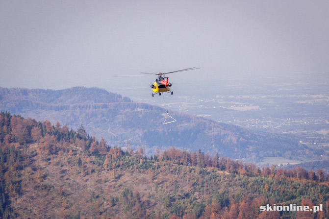 Galeria: Śmigło nad Skrzycznem 09.10.2013