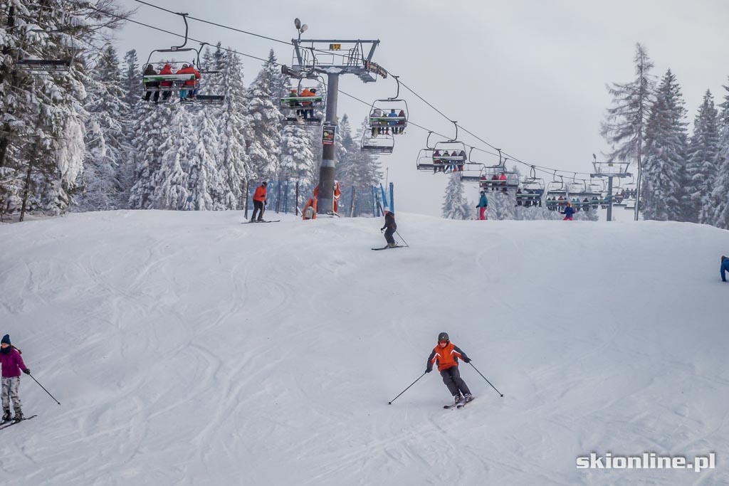 Galeria: Dwie Doliny warunki narciarskie 2.01.2015