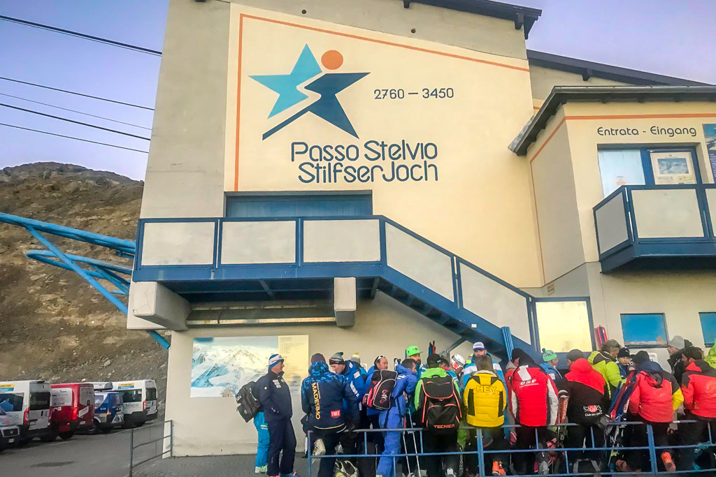 Galeria: Lodowiec Passo Stelvio - Stilfser Joch we Włoszech