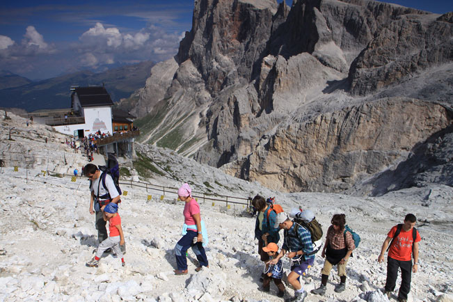 Galeria: Trekking w Dolomitach - Rosetta (2743 m)