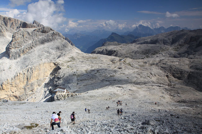 Galeria: Trekking w Dolomitach - Rosetta (2743 m)