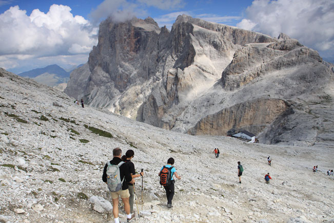 Galeria: Trekking w Dolomitach - Rosetta (2743 m)