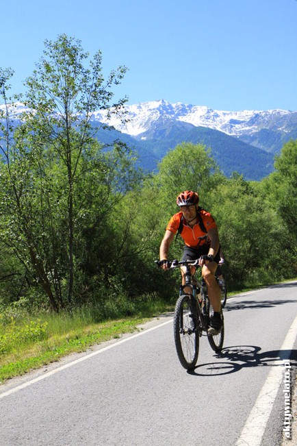 Galeria: Rowerem przez dolinę Val Venosta / Vinschgau