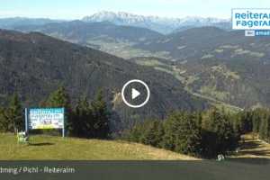 Kamera Reiteralm  Bergstation 6er-Sesselbahn (LIVE Stream)