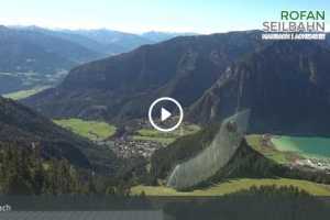 Kamera Achensee - Maurach  Rofan - Seilbahn Bgst. (LIVE Stream)