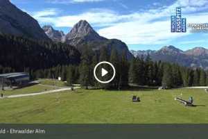 Kamera Tiroler Zugspitzbahn  Ehrwalder Alm (LIVE Stream)