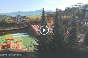 Kamera Valča Valcanska Dolina - SnowlandVal Snowland Valčianska dolina (LIVE Stream)