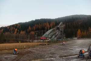 Kamera Zakopane  Wielka Krokiew - widok z dołu NOWOŚĆ