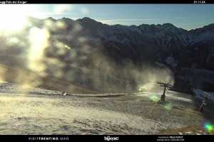 Kamera Val di Fassa Pozza di Fassa-Aloch-Buffaure Arrivo della segg Pala del Geiger