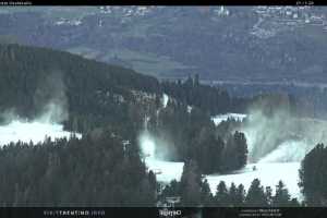 Kamera Val di Fiemme Alpe Cermis Seggiovia Costabella