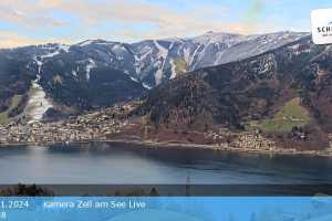 Kamera Zell am See  Widok na jezioro