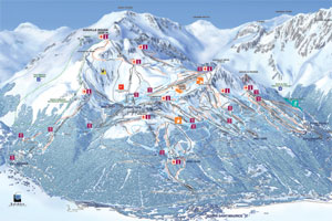 Ośrodek narciarski Les Arcs Paradiski, Savoi