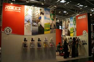 stoisko firmy Roces na ispo SPORT & STYLE, fot. J.Wrona / skionline.pl