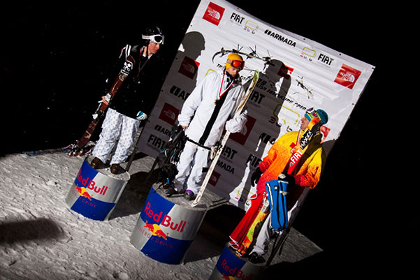 Mistrzowie Polski Freeskiingu: Jan Krzysztof, Szczepan Karpiel, Staszek Karpiel