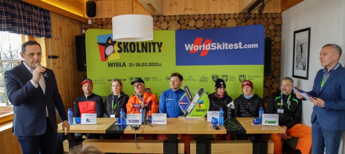 Konferencja prasowa, WorldSkitest w Wiśle – Skolnity Ski & Bike Park