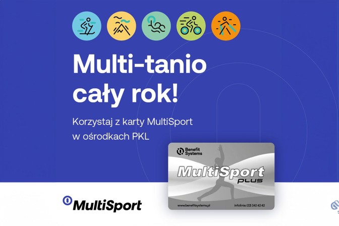 Sport i rekreacja cały rok! Korzystaj z karty MultiSport w ośrodkach Grupy PKL