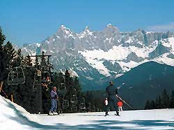 Szczyt Fageralm widok na Dachstein (fot. J.Ciszak)